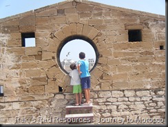 Historical sites near Agaidr, Morocco